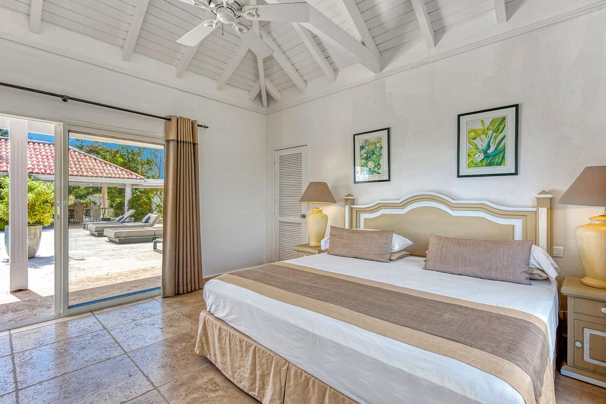 St Martin luxury Villa - The bedroom 1